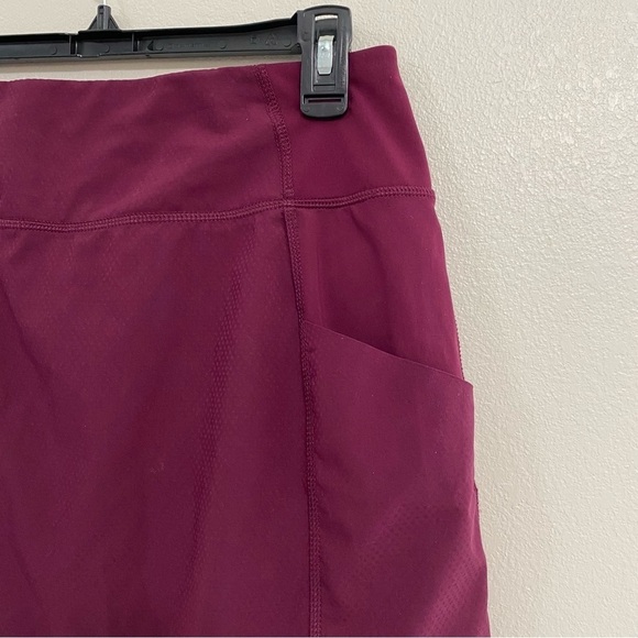 Avia Athletic Tennis Golf Skort maroon Size Small - Picture 5 of 11